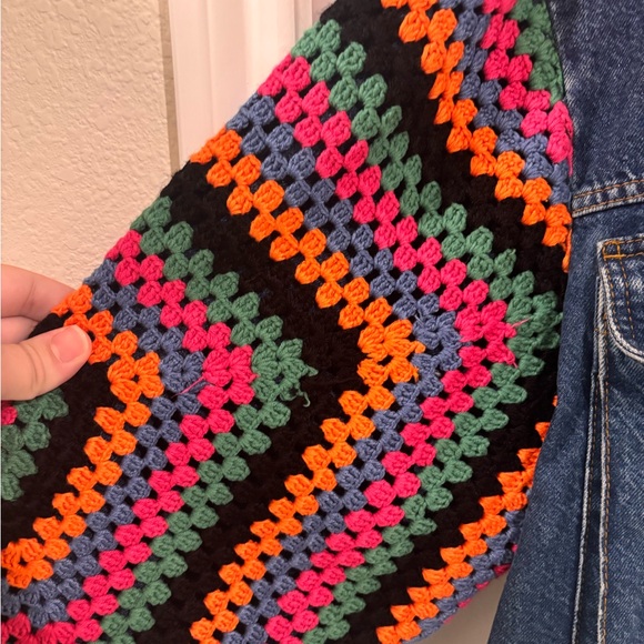 FARM Rio Multicolor Jean Jacket - Picture 7 of 16